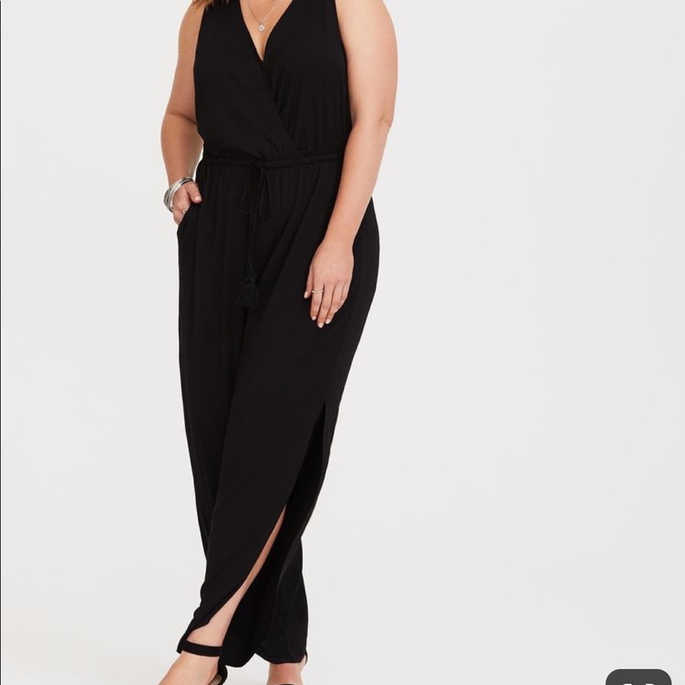 Black torrid jumpsuit